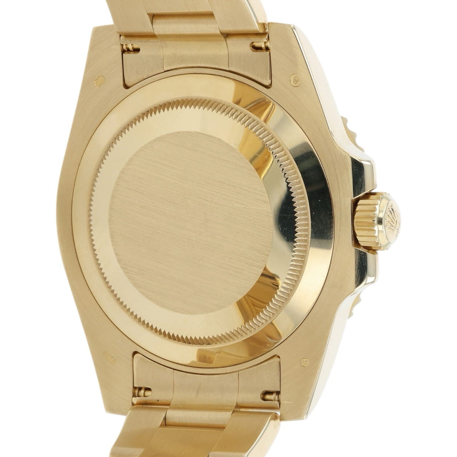 Rolex Submariner Black Dial 18k Yellow Gold 40mm Automatic Mens Watch 116618LN