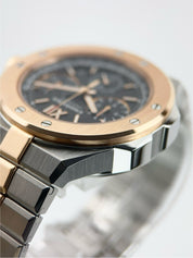 Chopard Alpine Eagle Gold & Steel Black Dial 44mm Men’s Watch 298609-6001