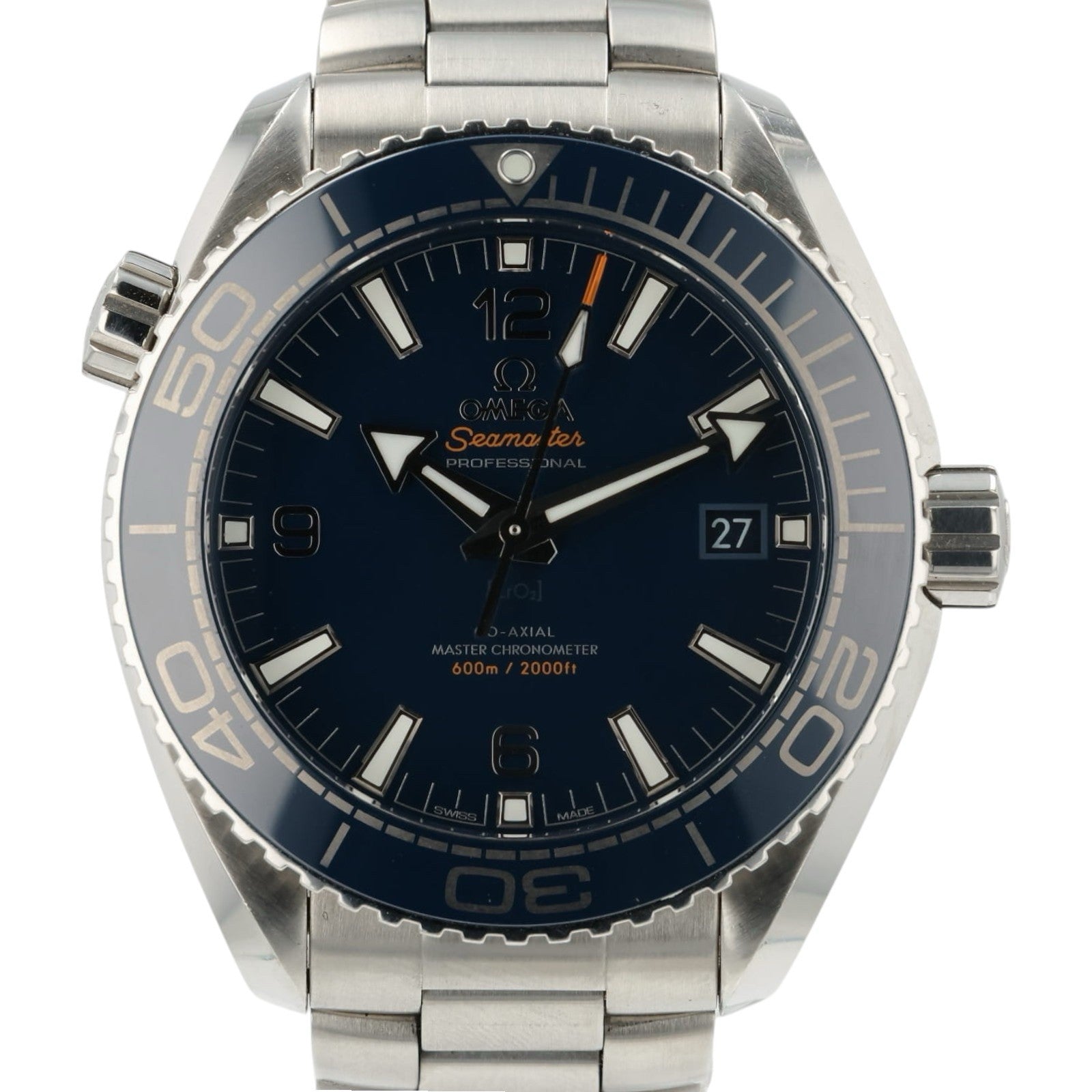 Omega Seamaster Blue Dial Steel 43.5mm Automatic Men’s Watch 215.33.44.21.03.001