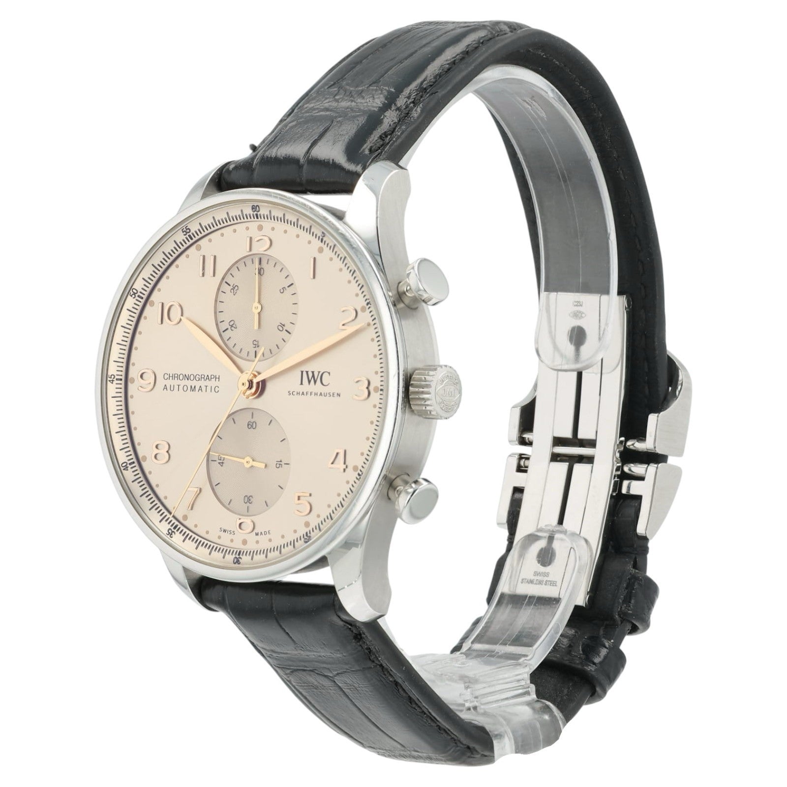 IWC Portugiesser Dune Dial 41mm Stainless Steel Automatic Men’s Watch IW371624