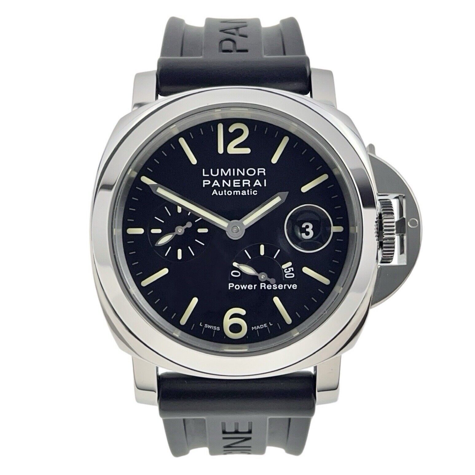 Panerai Luminor Power Reserve Steel 44mm Automatic Men’s Watch PAM01090 - B/P