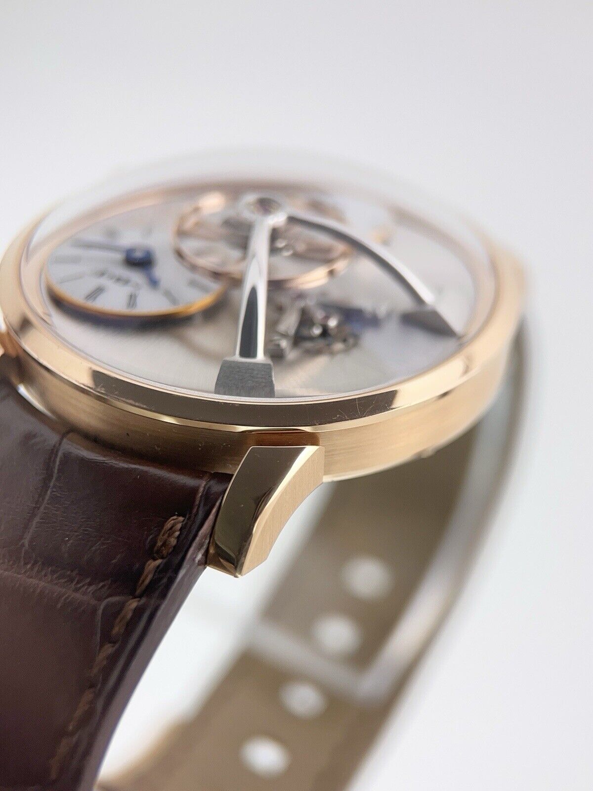 MB&F Legacy Machine 18k Rose Gold 40mm Manual Wind Men’s Watch LM101