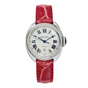 Cartier Cle de Cartier Steel Silver Color Dial 31mm Automatic Women's WSCL0016