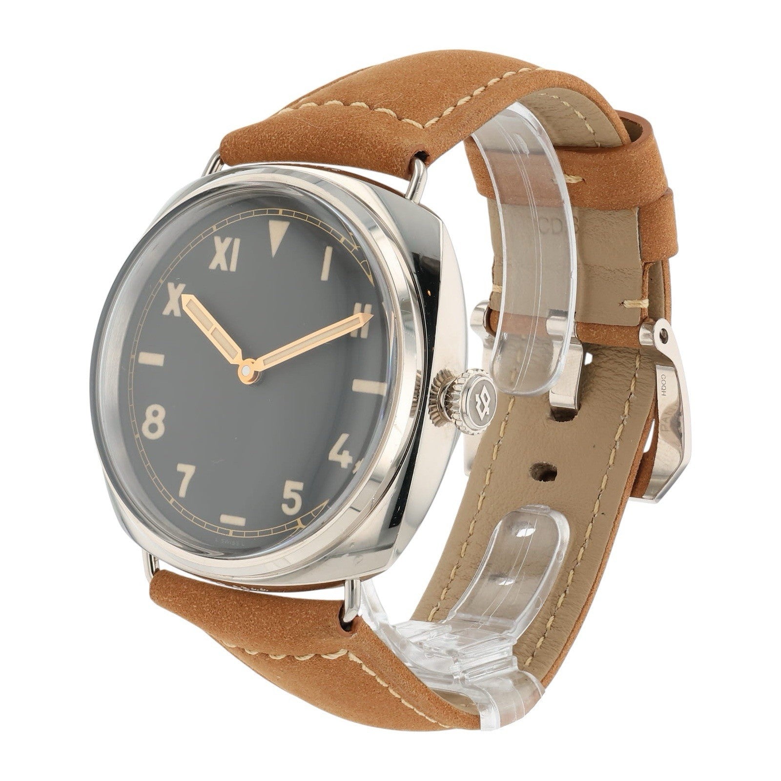 Panerai Radiomir Oro Bianco 18k White Gold Brown Dial 47mm Manual Wind PAM00376