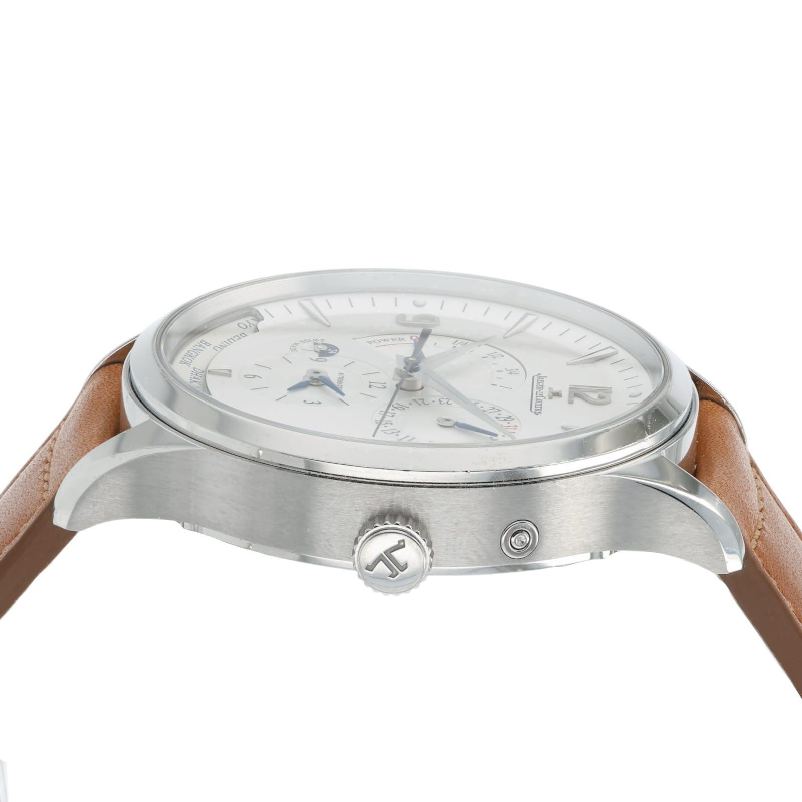 Jaeger-LeCoultre Master Geographic Steel Silver Dial 40mm Automatic Q4128420