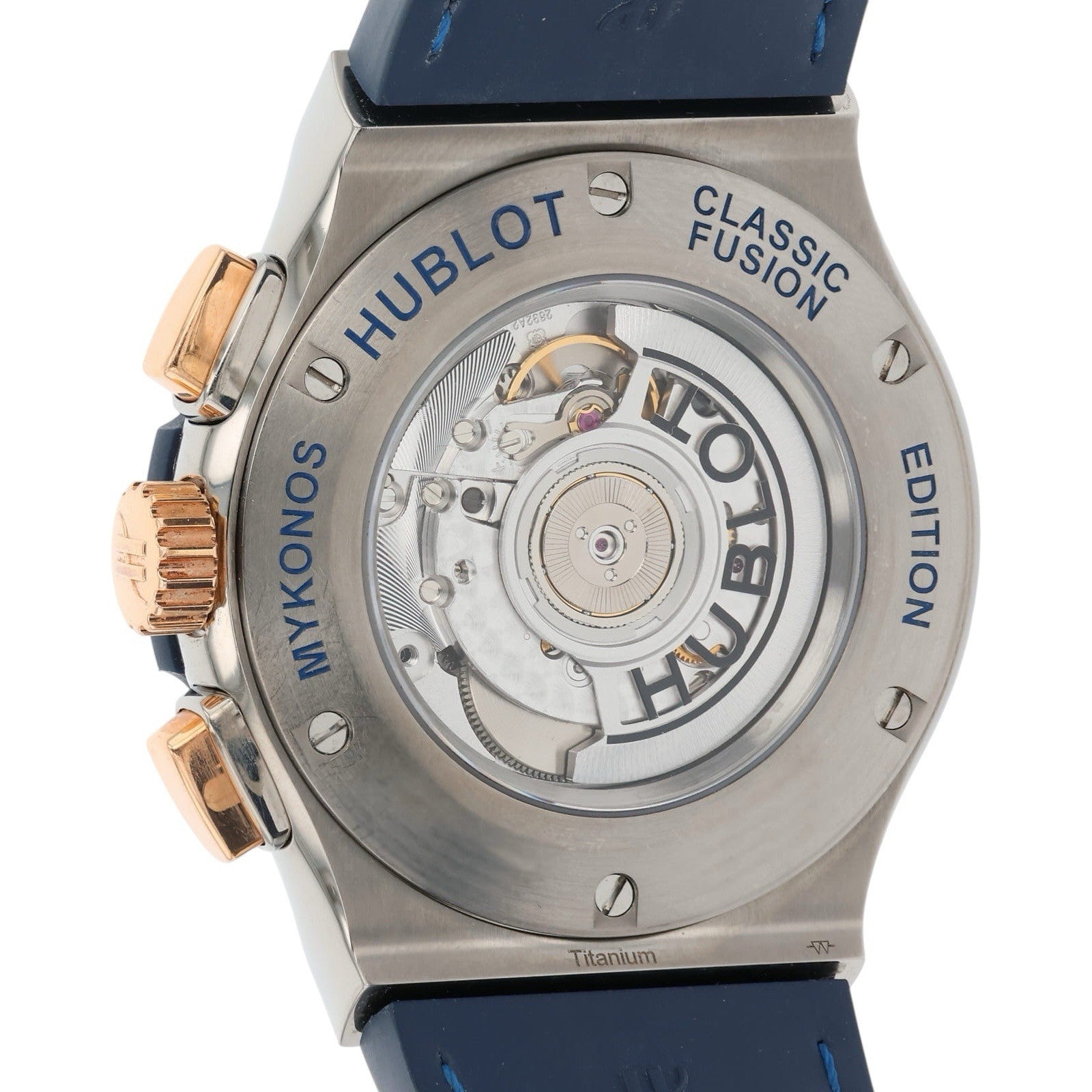 Hublot Classic Fusion 18k Rose Gold Skeleton Dial 44mm Auto 525.NO.0189.HR.MYO15