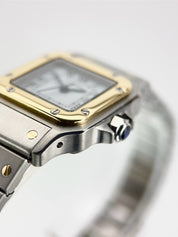 Cartier Santos Gold & Steel Silver Dial 24mm 1170902