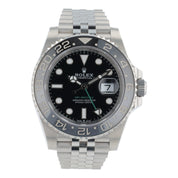 Rolex GMT-Master II Bruce Wayne Steel Black Dial 40mm Automatic Mens 126710GRNR