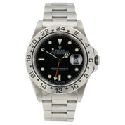 Rolex Explorer II Black Dial Stainless Steel 40mm Automatic Mens Watch 16570
