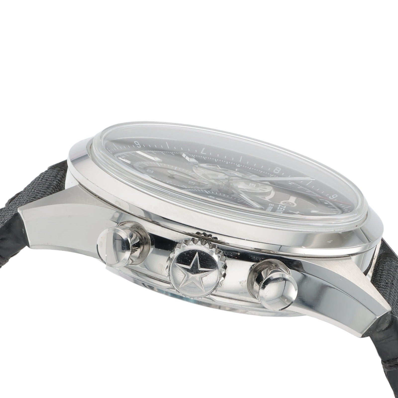 Zenith El Primero Steel Black Dial 39mm Automatic Men’s Watch 03.3300.3604