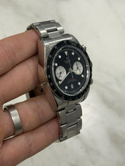 2022 Tudor Black Bay Chronograph 79360N 41mm Black Dial Stainless - Box Papers