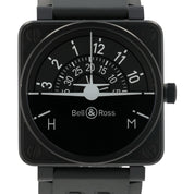 Bell & Ross Turn Coordinator Black Dial Steel 46mm Automatic Men’s BR01-92-STC
