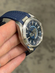 2025 Omega Seamaster Aqua Terra Worldtimer Blue Dial Watch 220.12.43.22.03.001