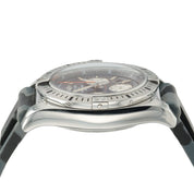 Breitling Chronomat Black Dial Stainless Steel 44mm Automatic Men’s Watch AB0115