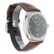 Panerai Radiomir Black Dial Stainless Steel 45mm Manual Wind Mens Watch PAM00753