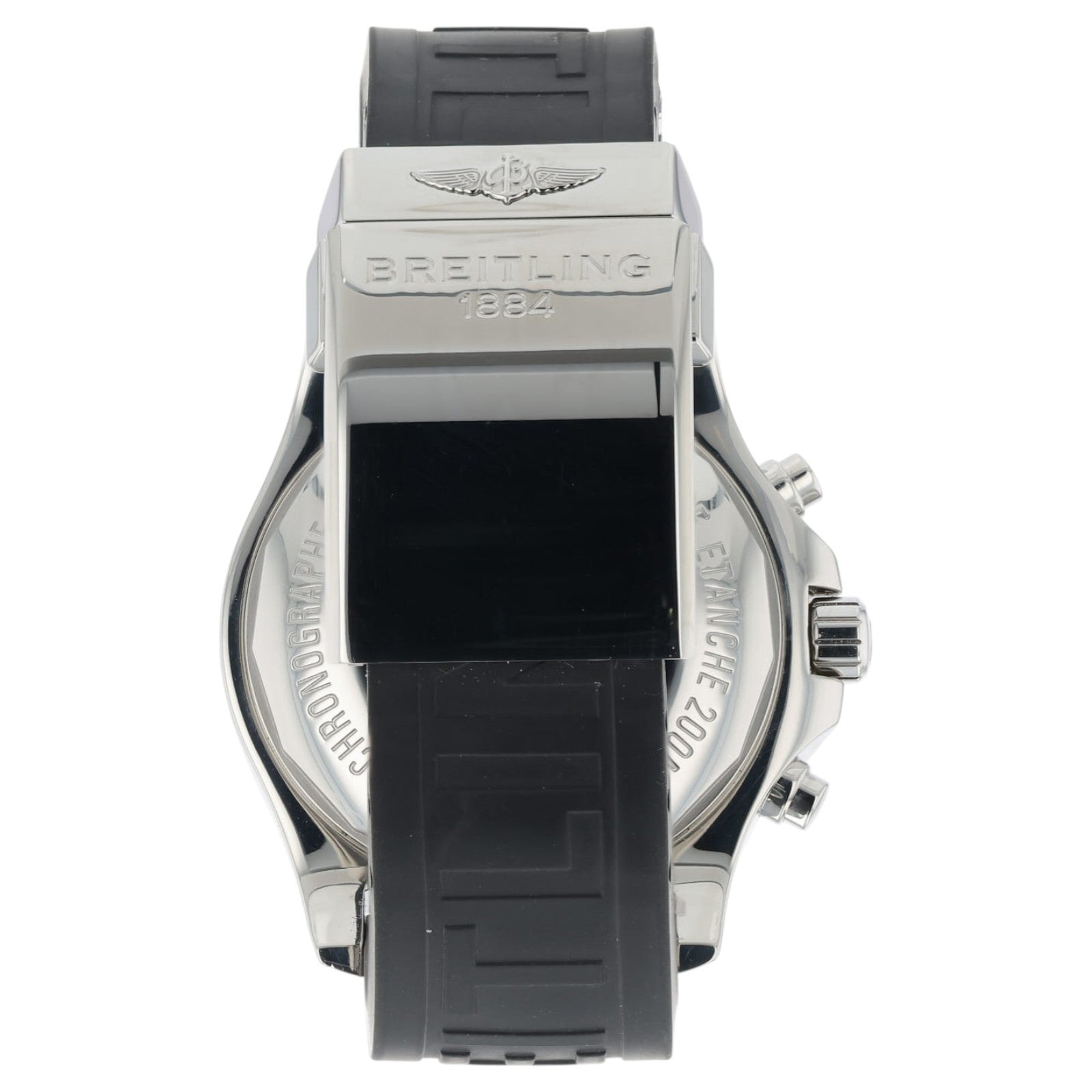 Breitling Colt Black Dial Stainless Steel 44mm Mens Automatic Chronograph A13388