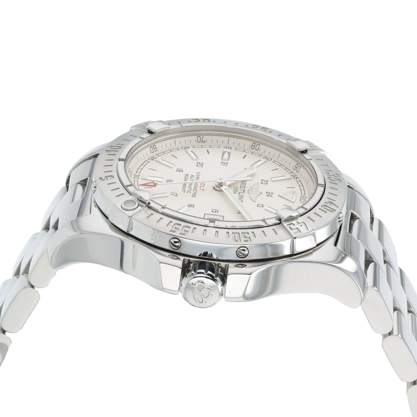 Breitling Colt Silver Dial Stainless Steel 41mm Automatic Men’s Watch A17380