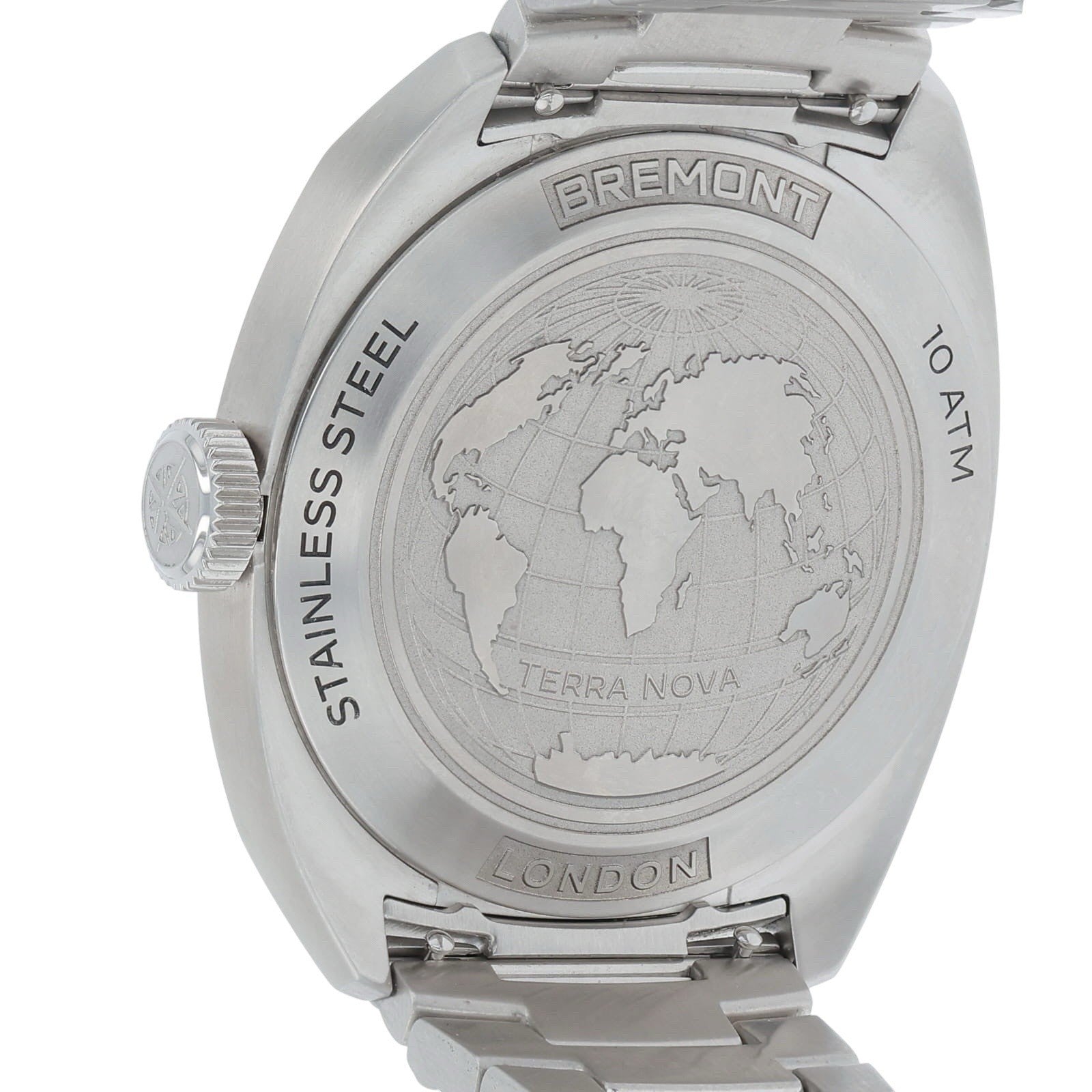 Bremont Terra Nova Stainless Steel Black Dial 40.5mm Automatic TN40-JH-SS-BK-B