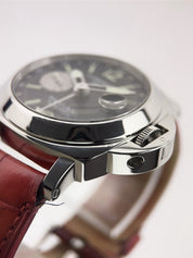 Panerai Luminor GMT Stainless Steel Black Dial 44mm Automatic Mens PAM00088