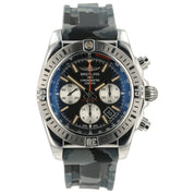 Breitling Chronomat Black Dial Stainless Steel 44mm Automatic Men’s Watch AB0115