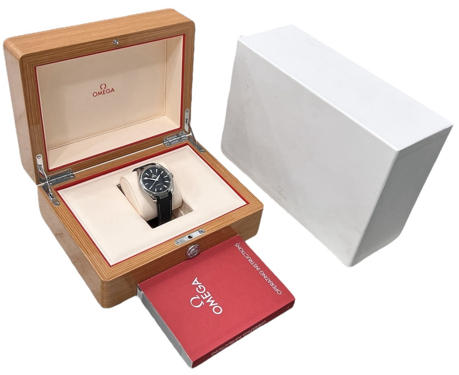 Omega Seamaster Steel Black Dial 41mm Automatic Mens Watch 220.12.41.21.01.001