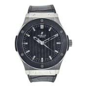 Hublot Classic Fusion Steel Black Dial 45mm Automatic Men’s Watch 501.ZM.1670.RX