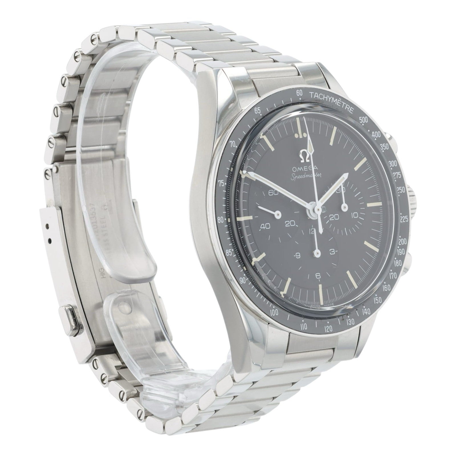 Omega Speedmaster Ed White Black Dial Stainless Steel Watch 311.30.40.30.01.001