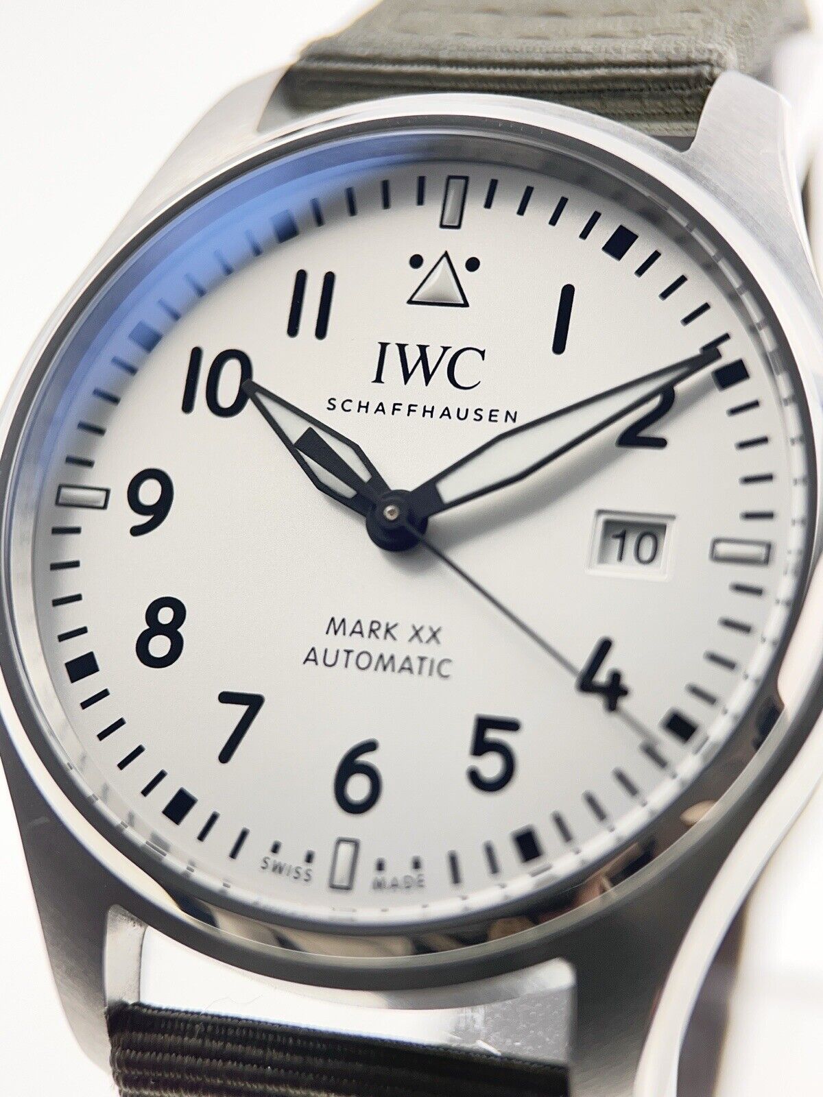 IWC Pilot Mark XX Steel 40mm Automatic Men’s Watch IW328207 - Box/Papers