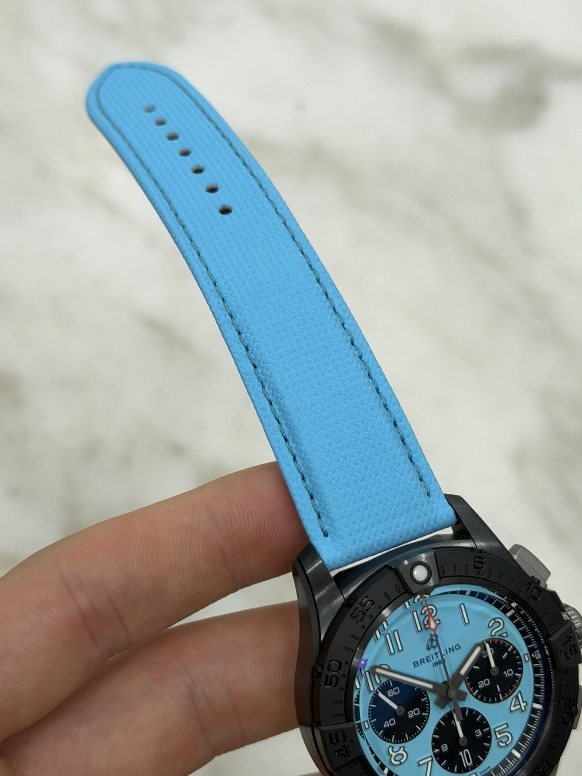 NEW 2026 Breitling Avenger B01 Night Mission Turquoise Dial 42mm SB0146101L1X1
