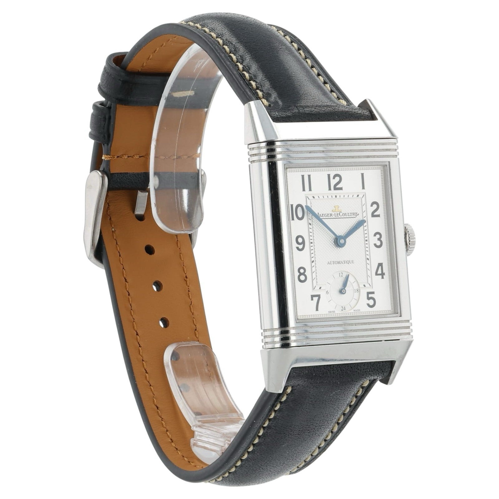 Jaeger-LeCoultre Grande Reverso Night & Day Steel Silver Dial 27mm Q3808420