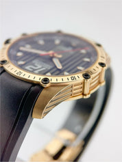 Chopard Superfast 18k Rose Gold Black Dial 41mm Automatic Mens Watch 161290-500