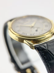 Piaget Gouverneur 18k Yellow Gold Silver Dial 34mm Manual Wind Men's Watch 15968
