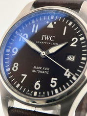 IWC Pilot Mark Stainless Steel Brown Dial 40mm Automatic Men’s Watch IW327003