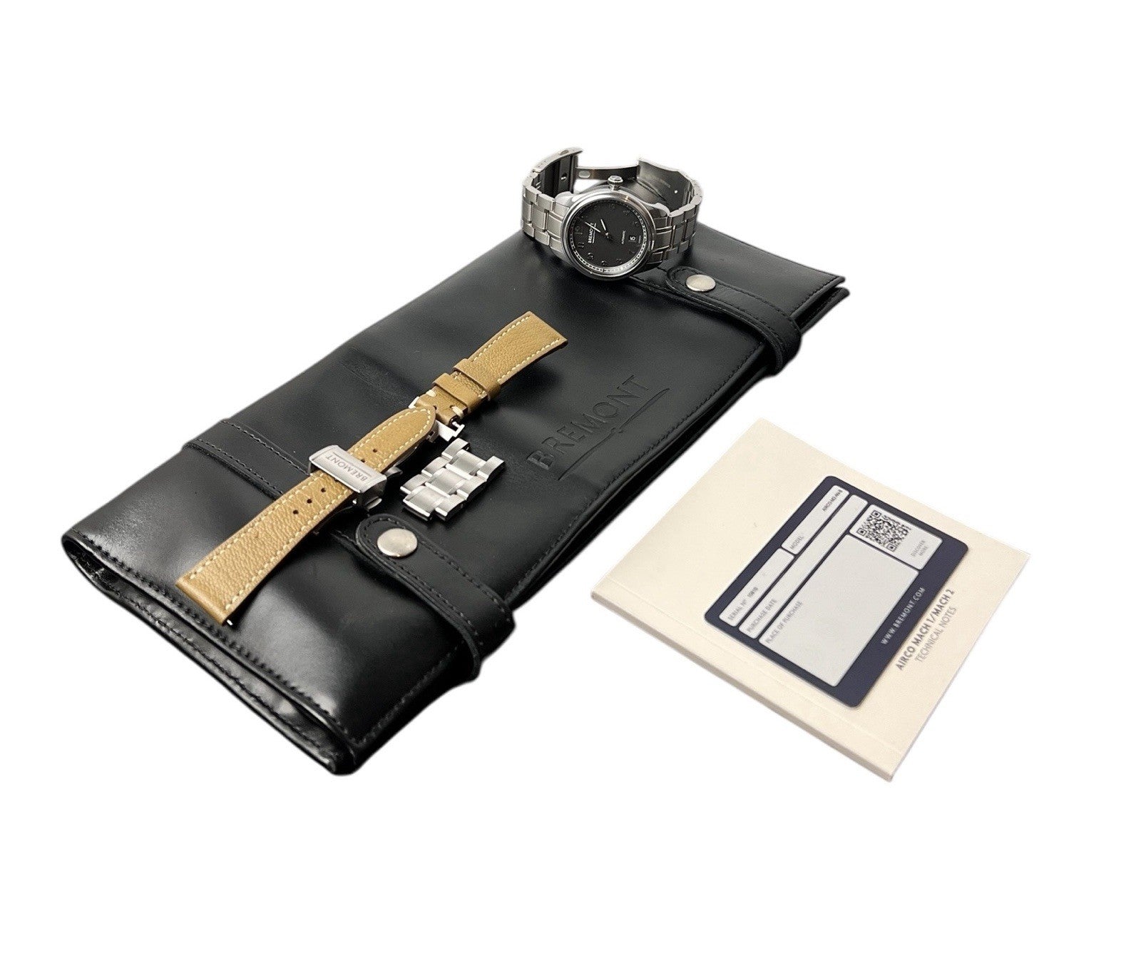 Bremont AIRCO Grey Dial Stainless Steel 40mn Automatic Men’s Watch AIRCO-M2-AN-B