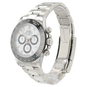 NEW 2021 Rolex Cosmograph Panda Daytona White Dial Steel Watch 116500LN