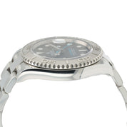 Rolex Yacht-Master Gray Dial Stainless Steel Platinum Bezel 40mm Automatic 11662