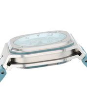 Bell & Ross BR-X5 Ice Blue Steel Automatic Men's Watch BRX5R-IB-ST/SRB-PO