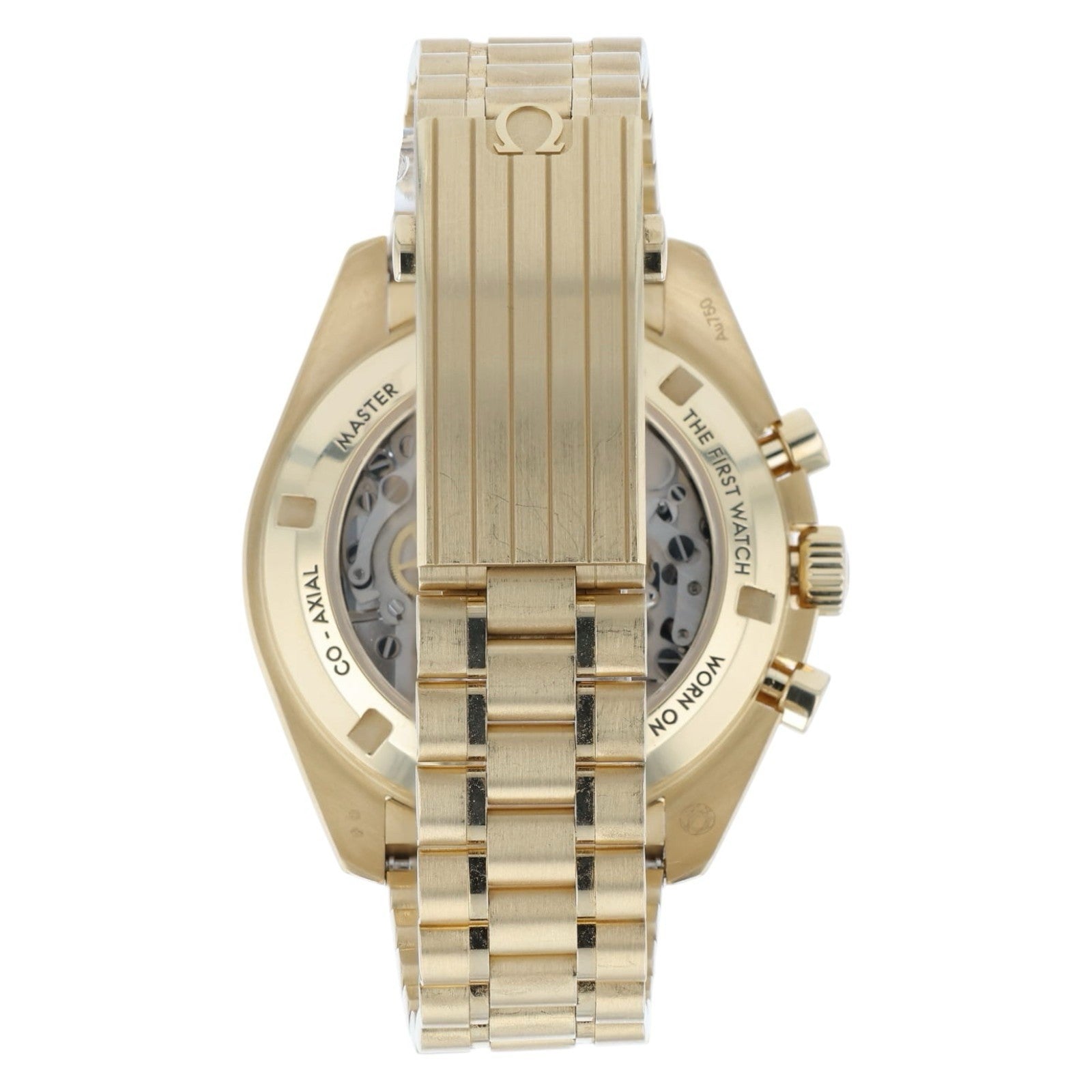 Omega Speedmaster Green Dial 18k Yellow Gold 42mm Manual 310.60.42.50.10.001