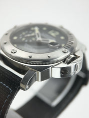 Panerai Luminor Stainless Steel Black Dial 44mm Automatic Men’s Watch PAM00024