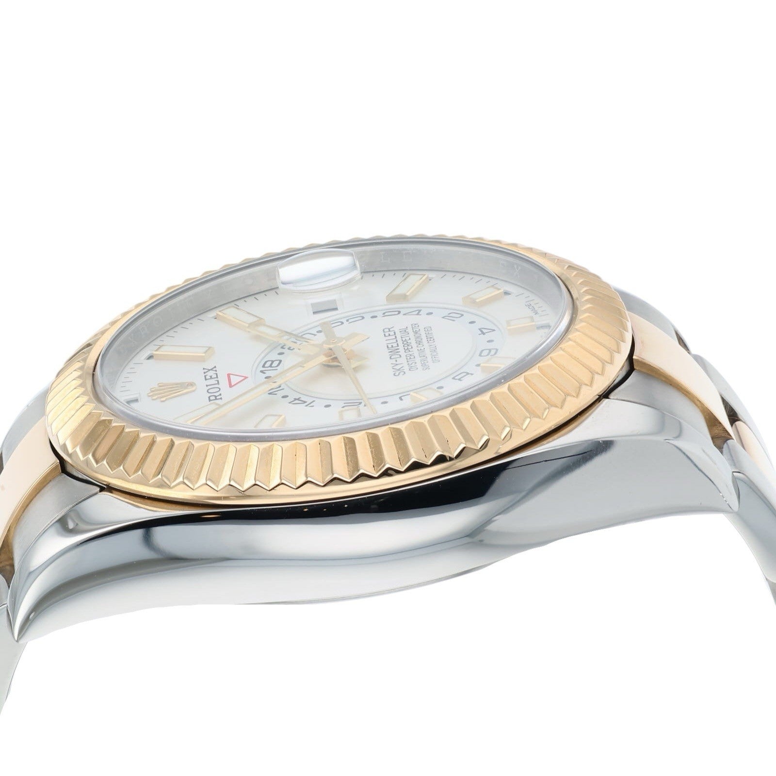 2017 Rolex Sky-Dweller White Dial Rolesor 42mm Automatic Men’s Watch 326933