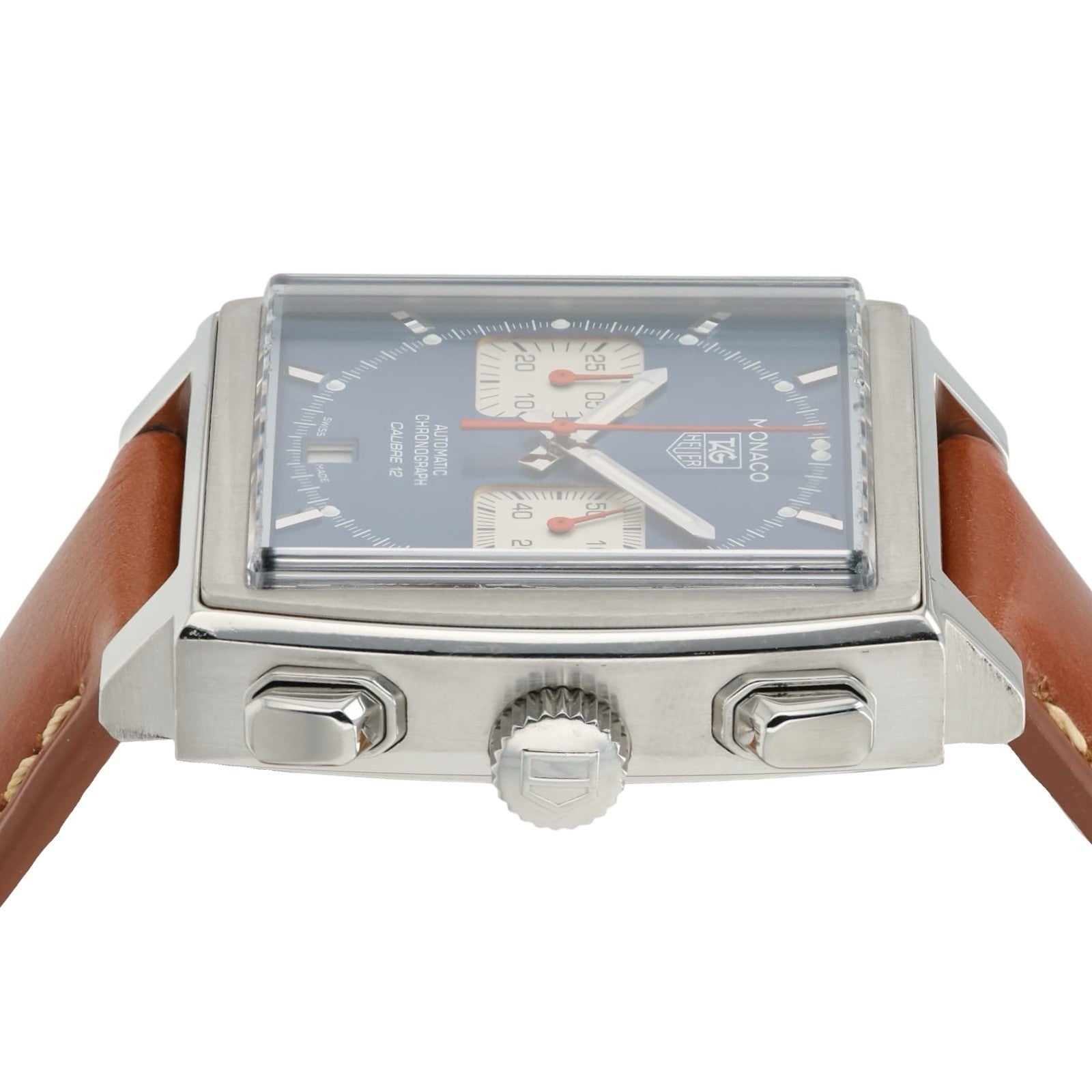 Tag Heuer Monaco Blue Dial Stainless Steel 39mm Automatic Men’s Watch CAW2111