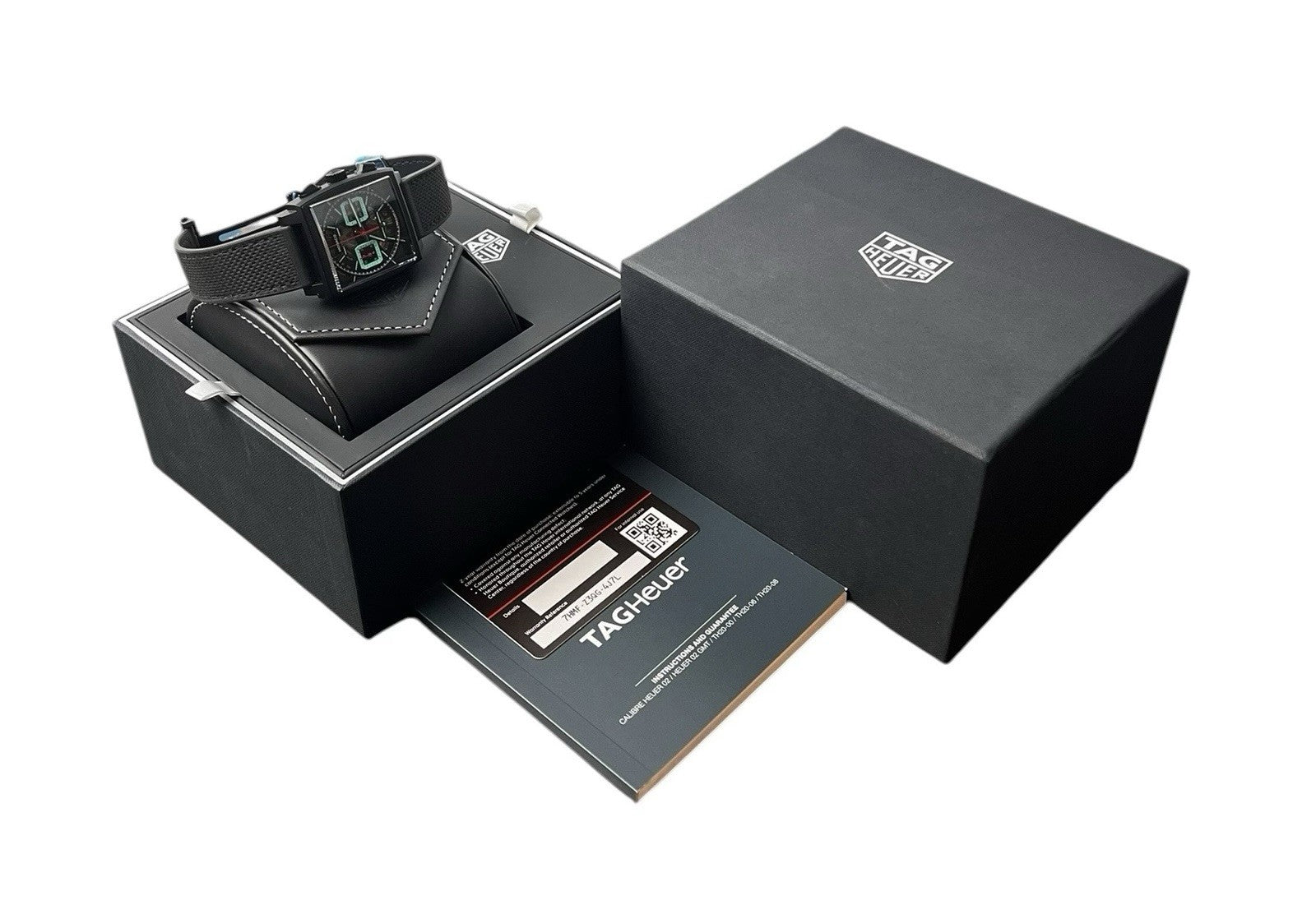 NEW Tag Heuer Monaco Black Dial Titanium 39mm Automatic Men’s Watch CBL2184
