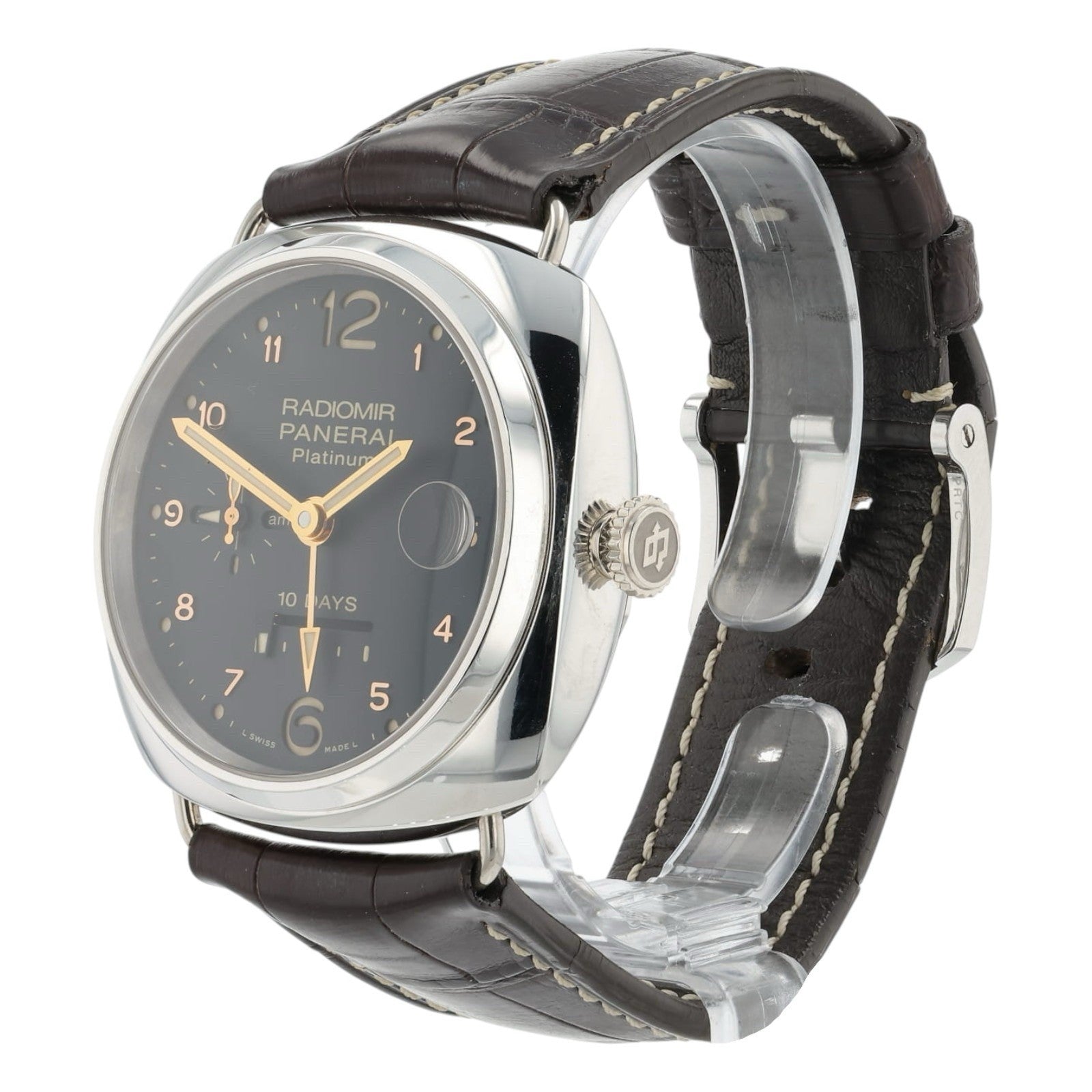 Panerai Radiomir Black Dial Platinum 45mm Automatic Men’s Watch PAM00495