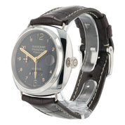 Panerai Radiomir Black Dial Platinum 45mm Automatic Men’s Watch PAM00495
