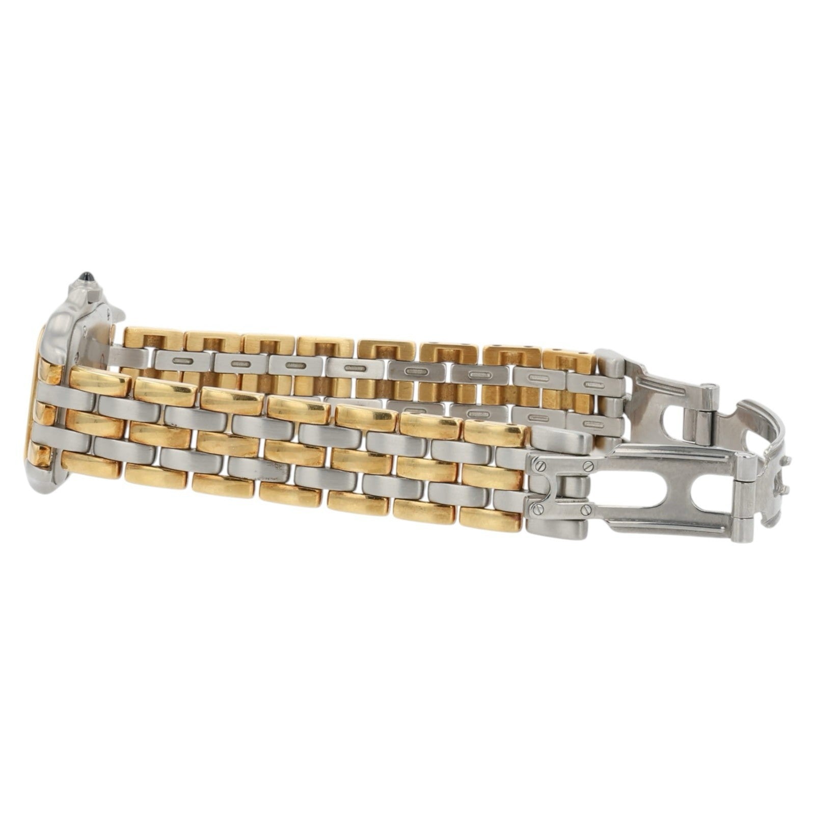 Cartier Panthere 3 Row Silver Dial Gold & Steel 22mm Quartz Women’s 84083244