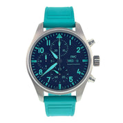 IWC Pilot AMG Petronas Titanium Black Dial 41mm Automatic Mens Watch IW388108