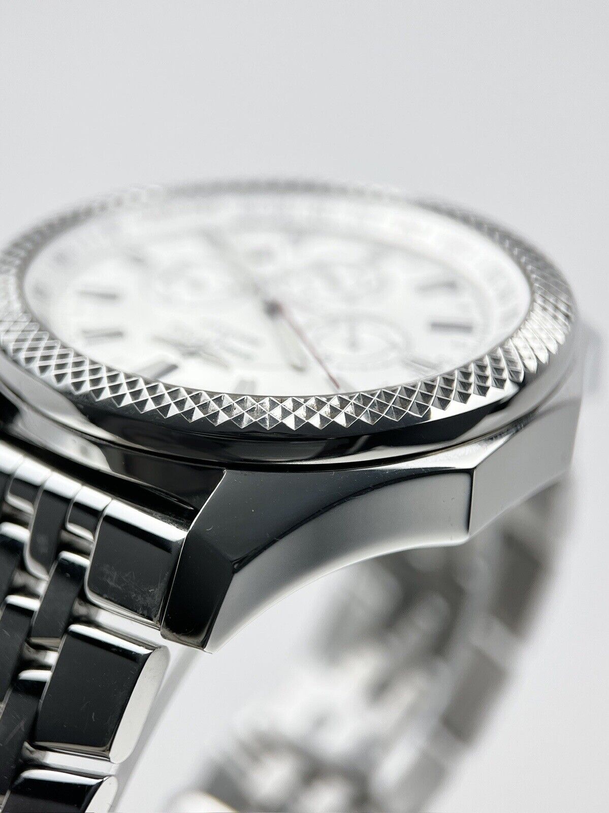 Breitling Bentley Barnato A25368 Chronograph Silver Dial Automatic Men's Watch