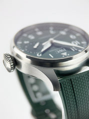 IWC Big Pilot Stainless Steel Green Dial 46.2mm Automatic Men’s Watch IW501015