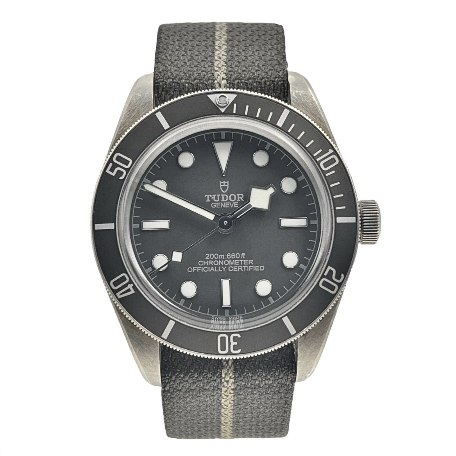Tudor Black Bay Fifty Eight 925 Silver Fabric Strap 79010SG - Watch only