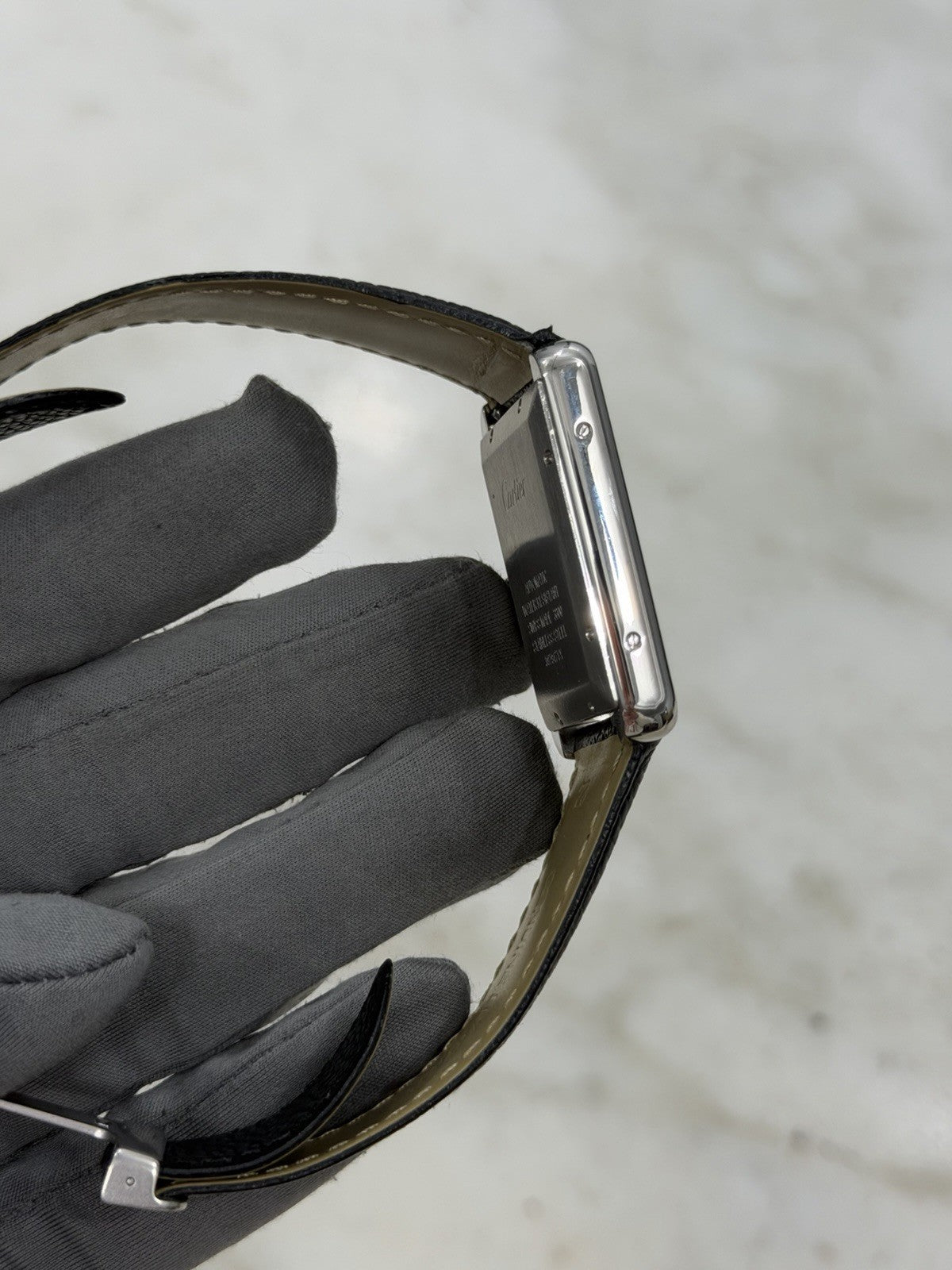 Cartier Tank Solo XL Men's Automatic Watch WSTA0029 - Aftermarket Diamonds